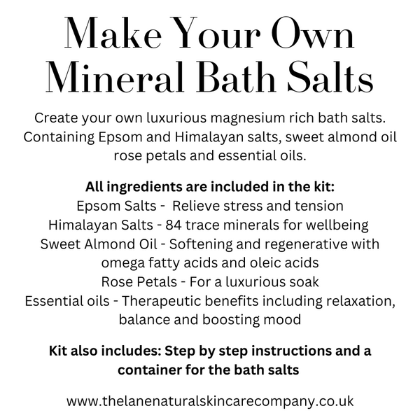 Make Your Own BATH SALTS